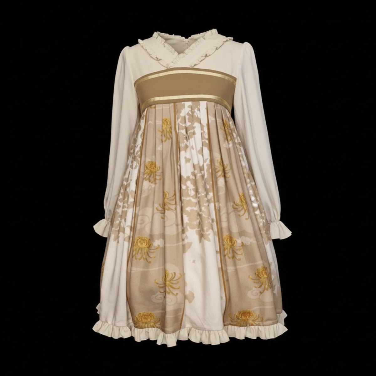 Vintage Classic Lolita Kleid – „Chrysanthemum Dream“ XS