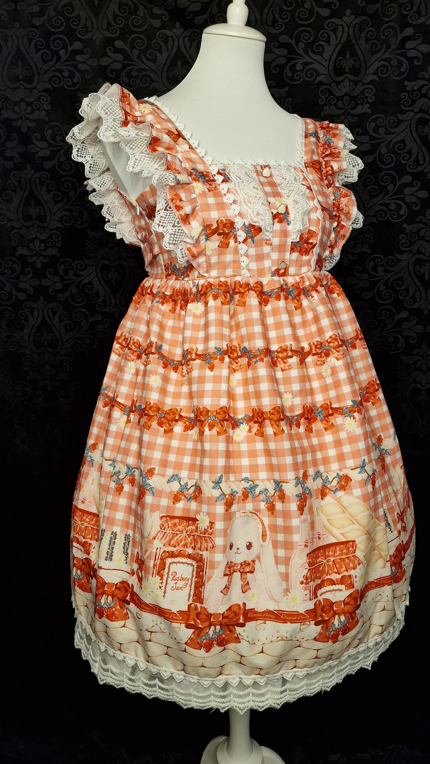 Sweet Lolita Kleid JSK Raspberry Jam –  Gr. S