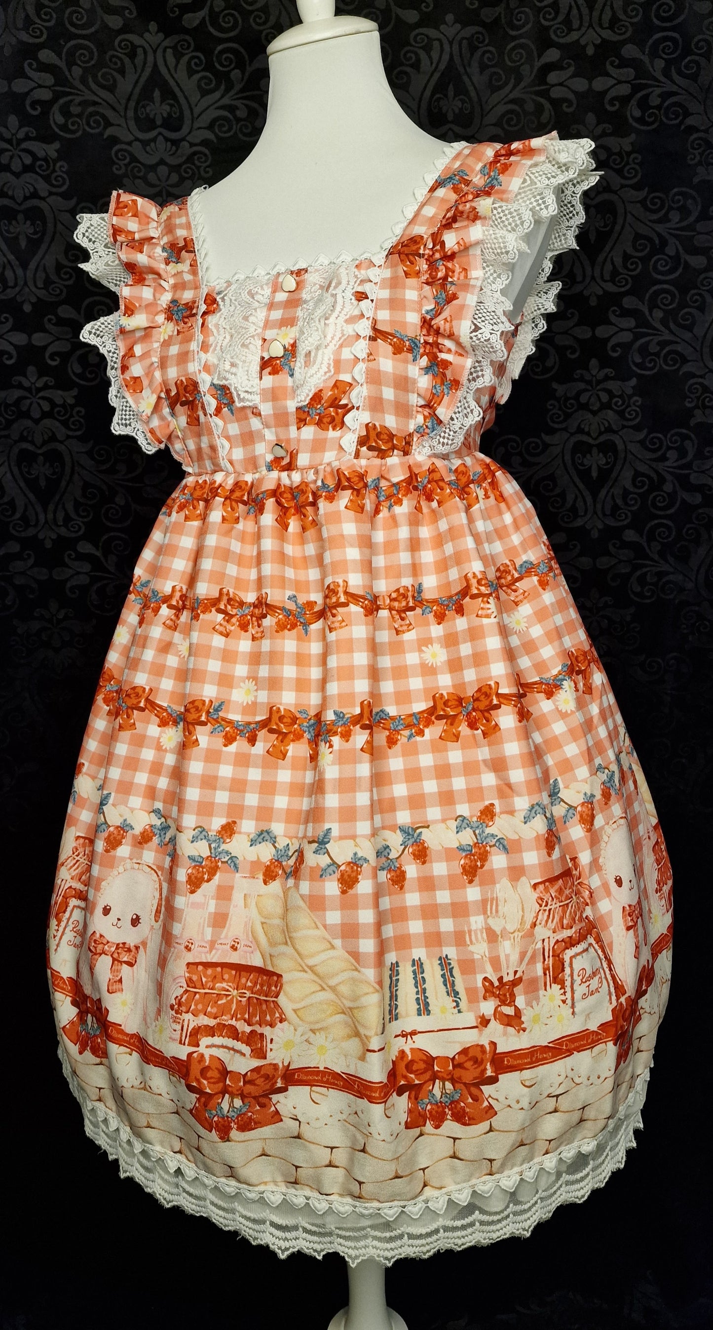 Sweet Lolita Kleid JSK Raspberry Jam –  Gr. S