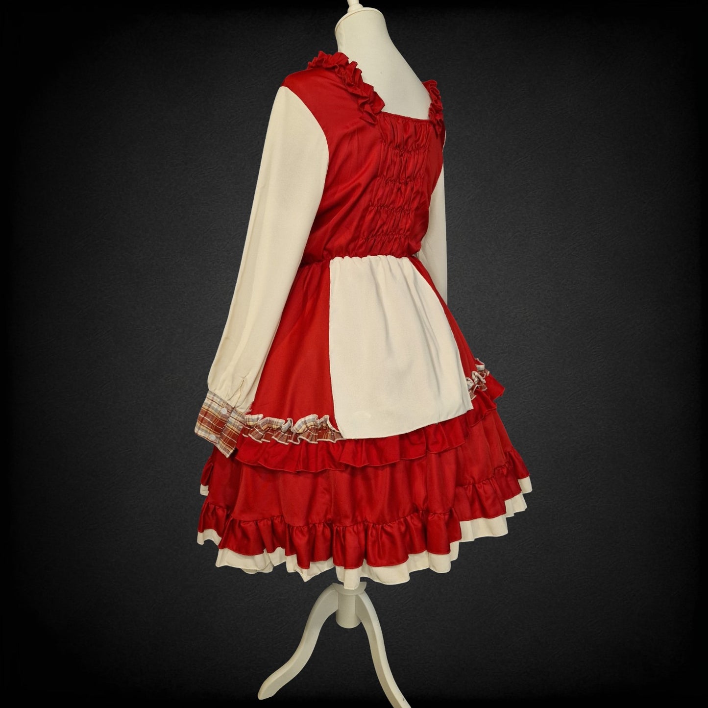 Lolita Kleid JSK „Red Forest Tale“ – Sweet Lolita One-Piece "Rotkäppchen"