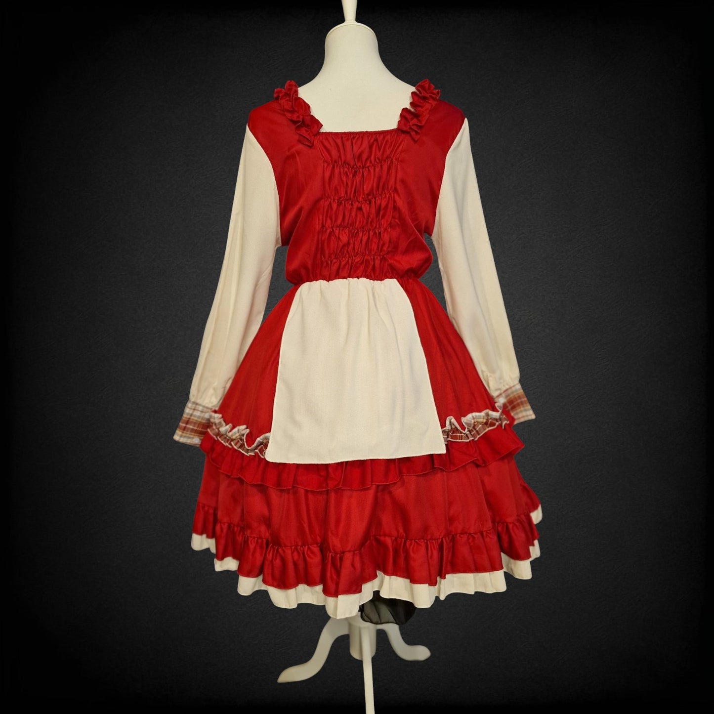 Lolita Kleid JSK „Red Forest Tale“ – Sweet Lolita One-Piece "Rotkäppchen"