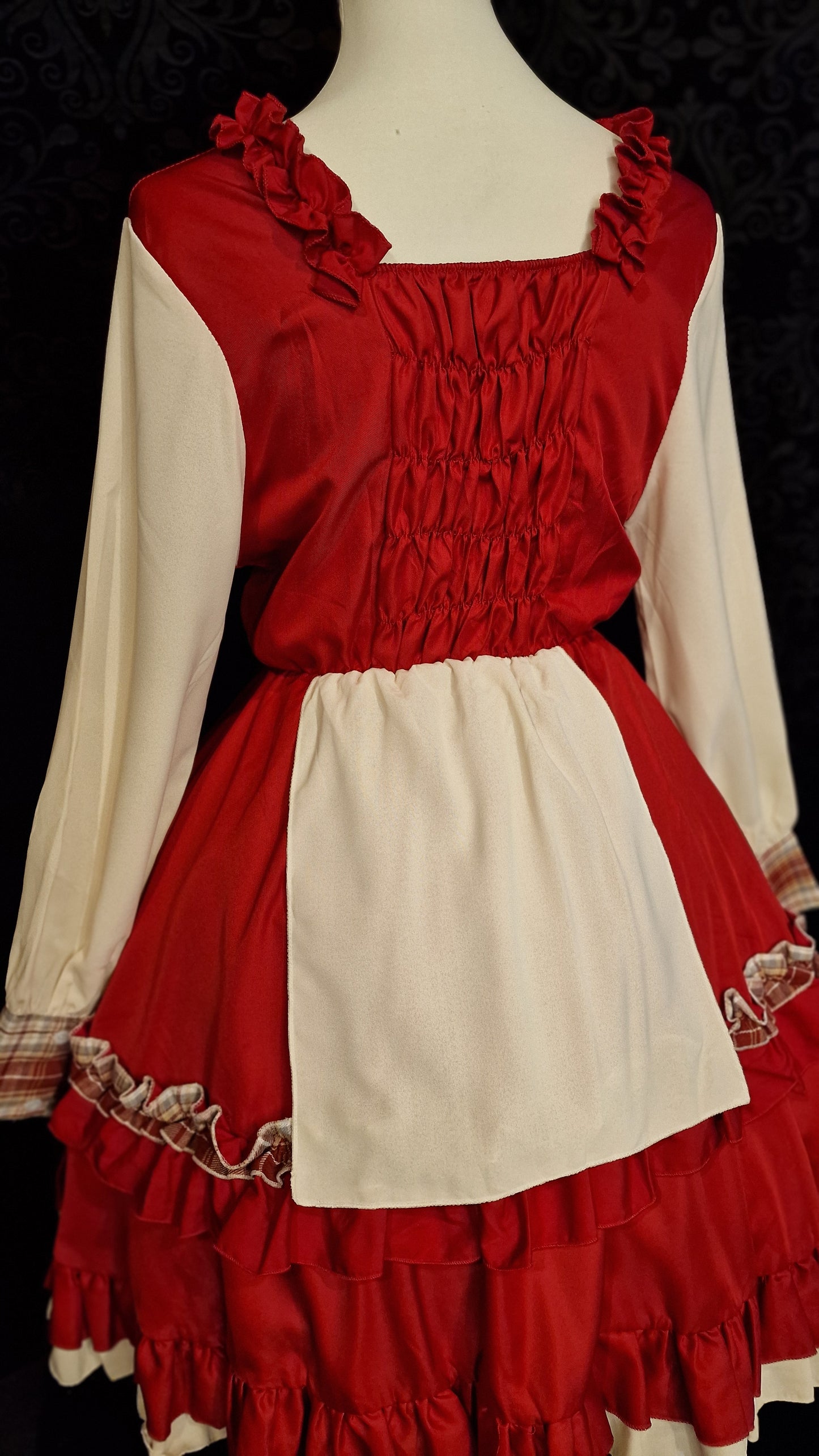 Lolita Kleid JSK „Red Forest Tale“ – Sweet Lolita One-Piece "Rotkäppchen"