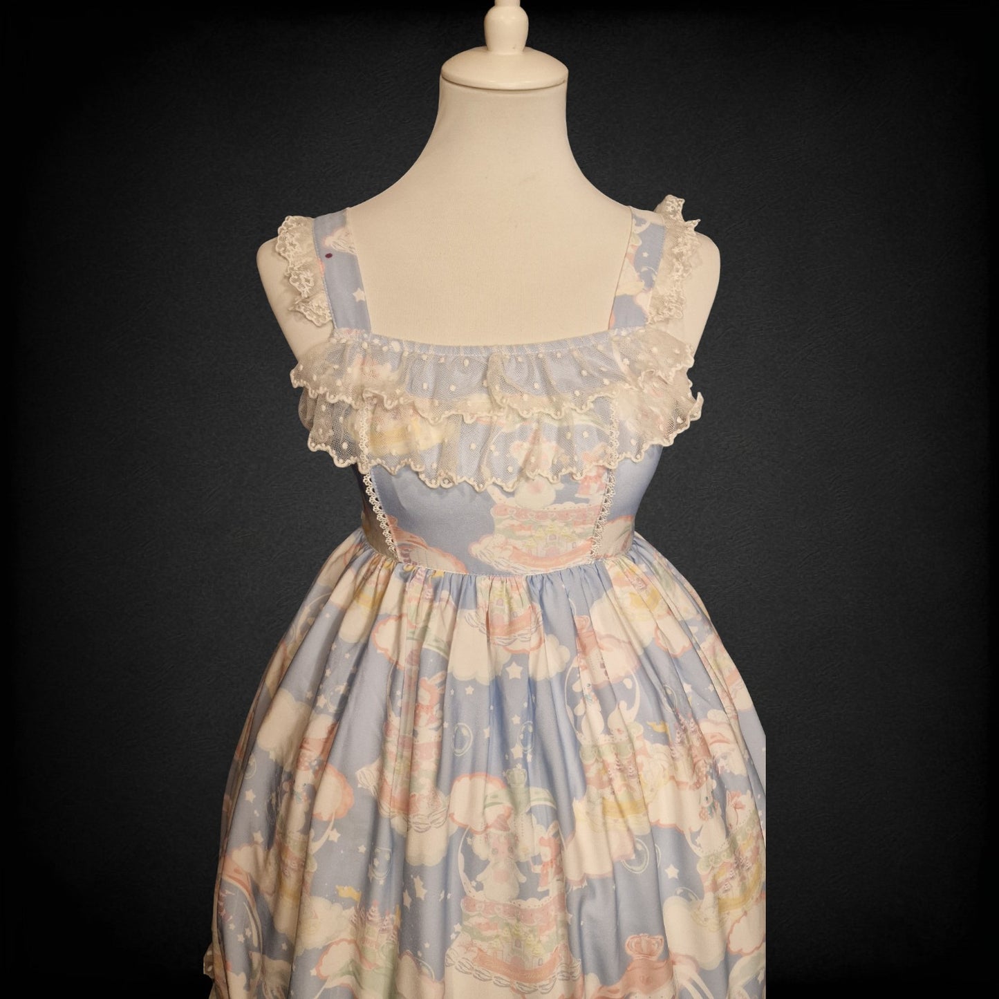 Kawaii Sweet Lolita Kleid JSK – „Fantasy Snowball“