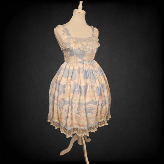 Kawaii Sweet Lolita Kleid JSK – „Fantasy Snowball“