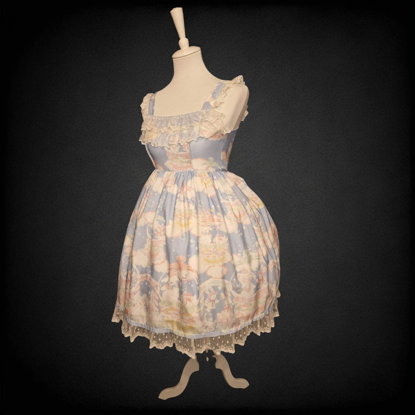 Kawaii Sweet Lolita Kleid JSK – „Fantasy Snowball“