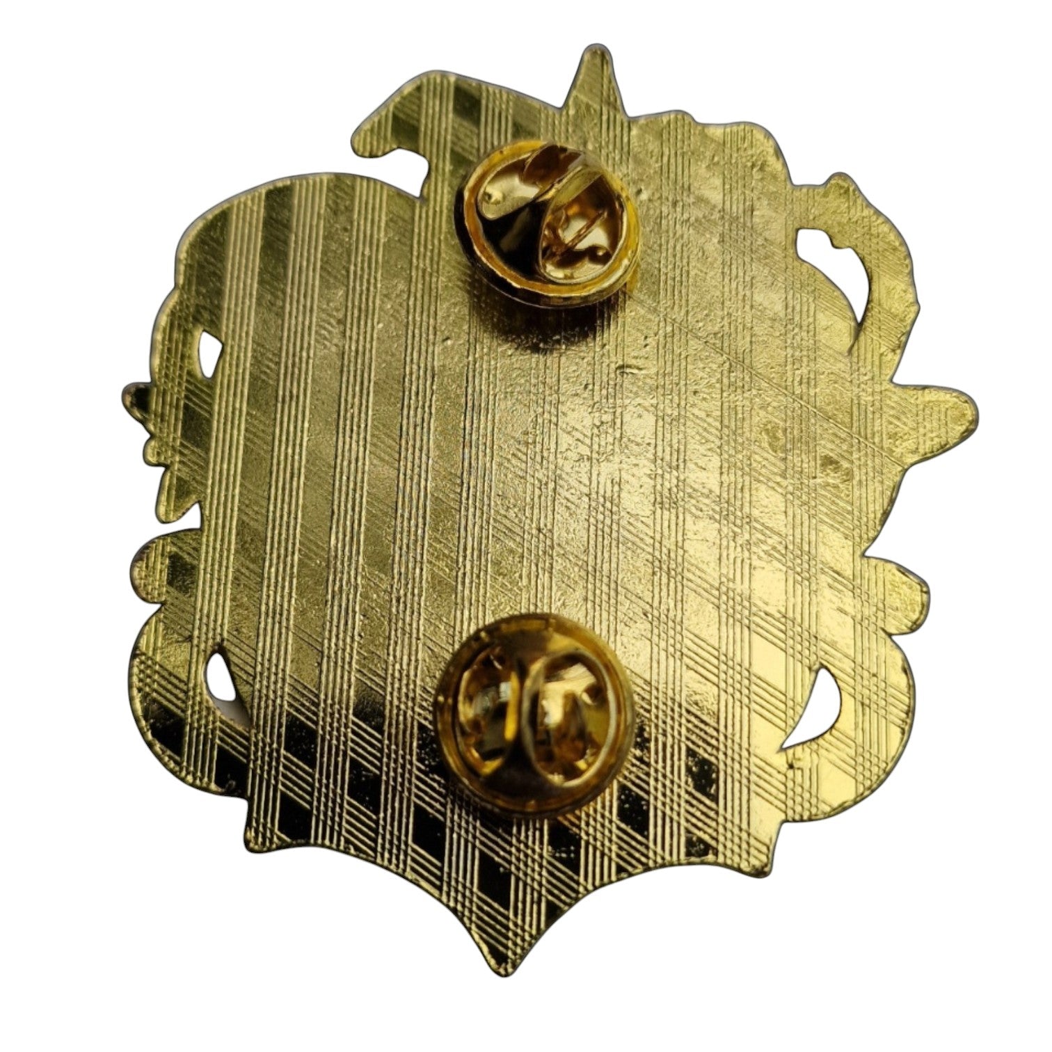Baizhu Genshin Impact Pin – Rückseite mit Butterfly-Clutches