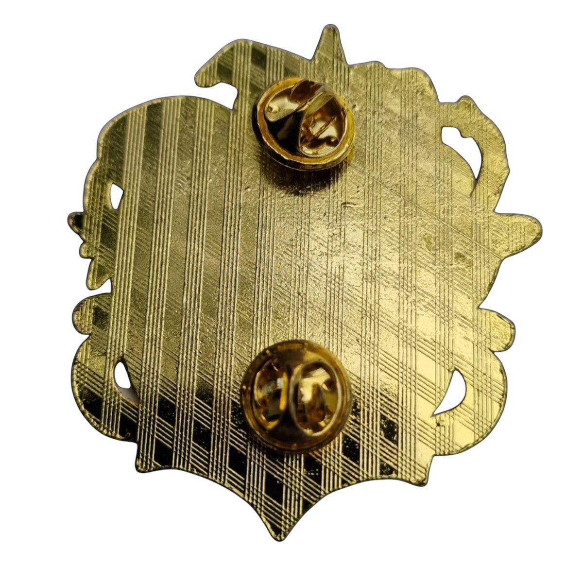 Scaramouche Genshin Impact Pin – Rückseite mit Butterfly-Clutches