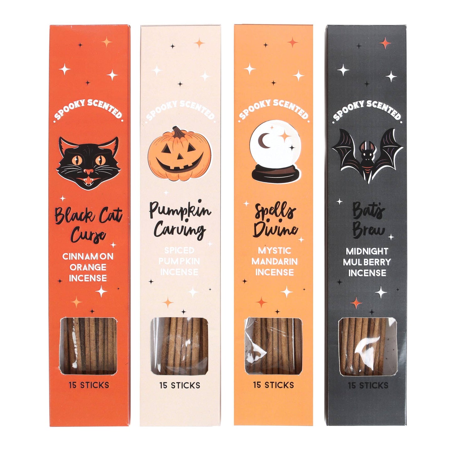 Halloween-Räucherstäbchen-Geschenkset mit gruseligem Duft