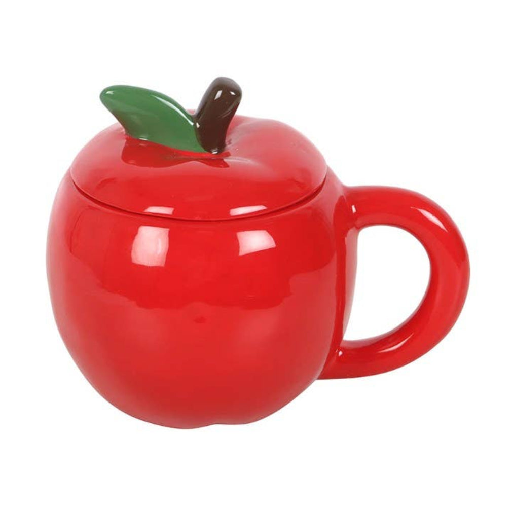 Apfelförmiger 3D Becher mit Deckel