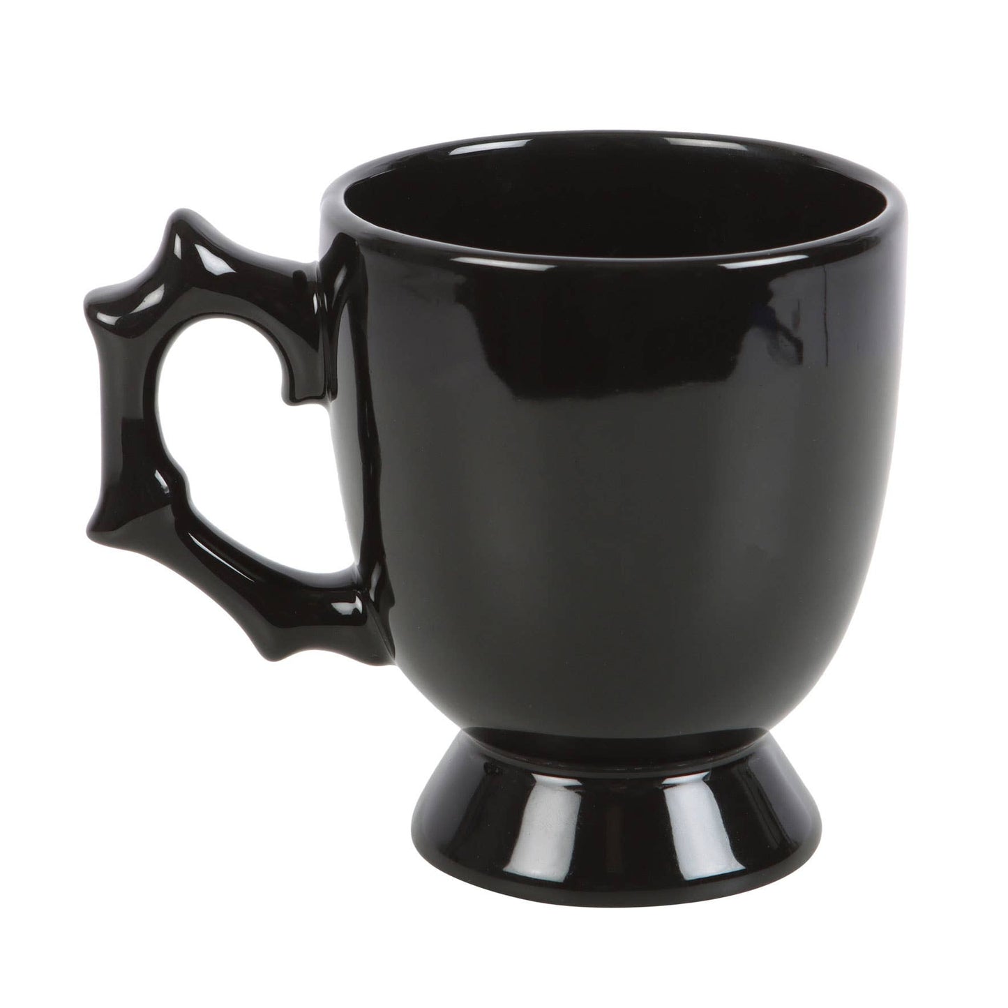 Gothic Halloween Tasse mit schwarzer Spinne 400ml