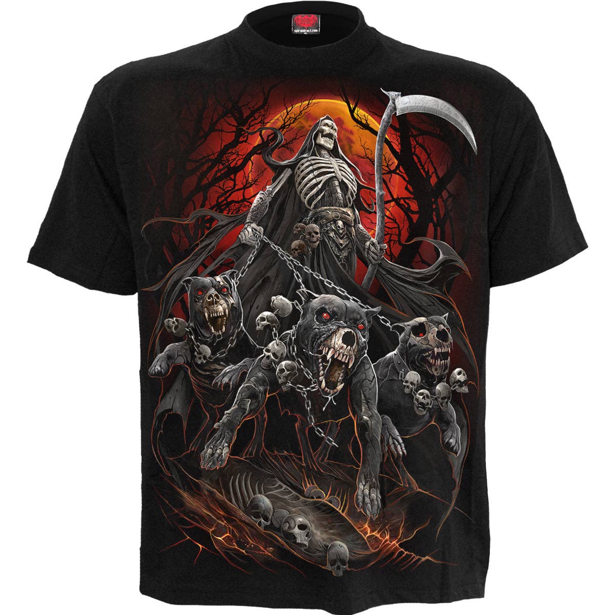 HARBINGERS - T-Shirt Schwarz von Spiral Gothic