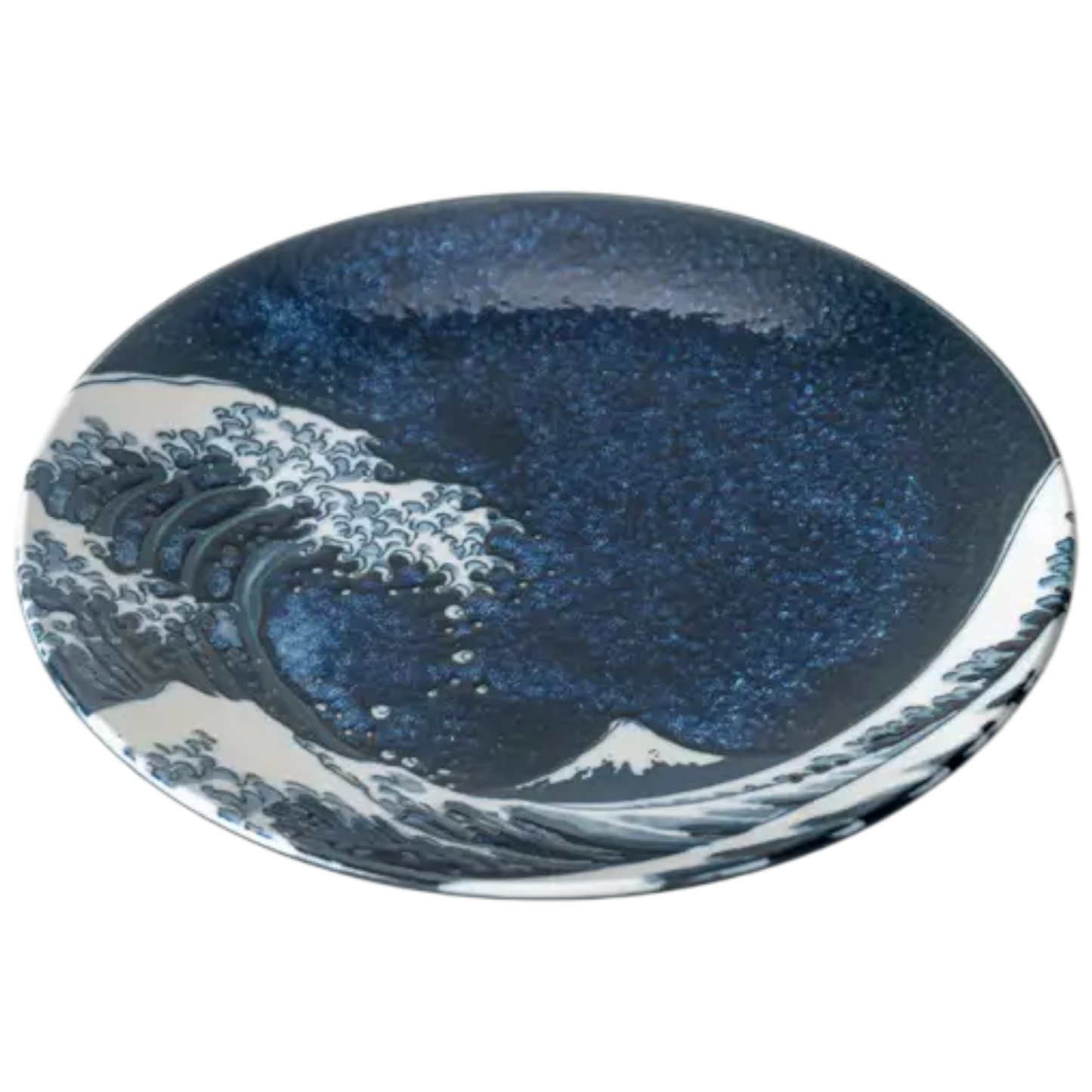 Japanischer Porzellan Teller – „Die große Welle“ klassisch 18,5 cm