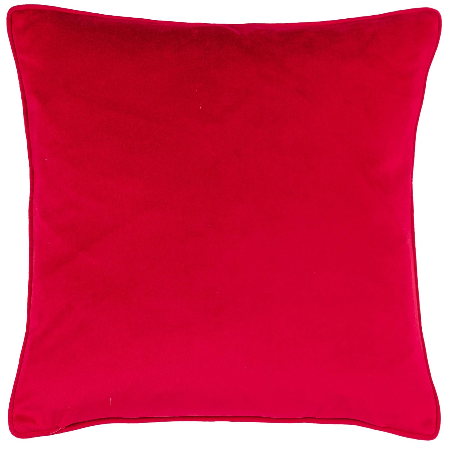 Romantisch Dekokissen Rentiere im Schnee Samtkissen Weihnachten 45x45 cm