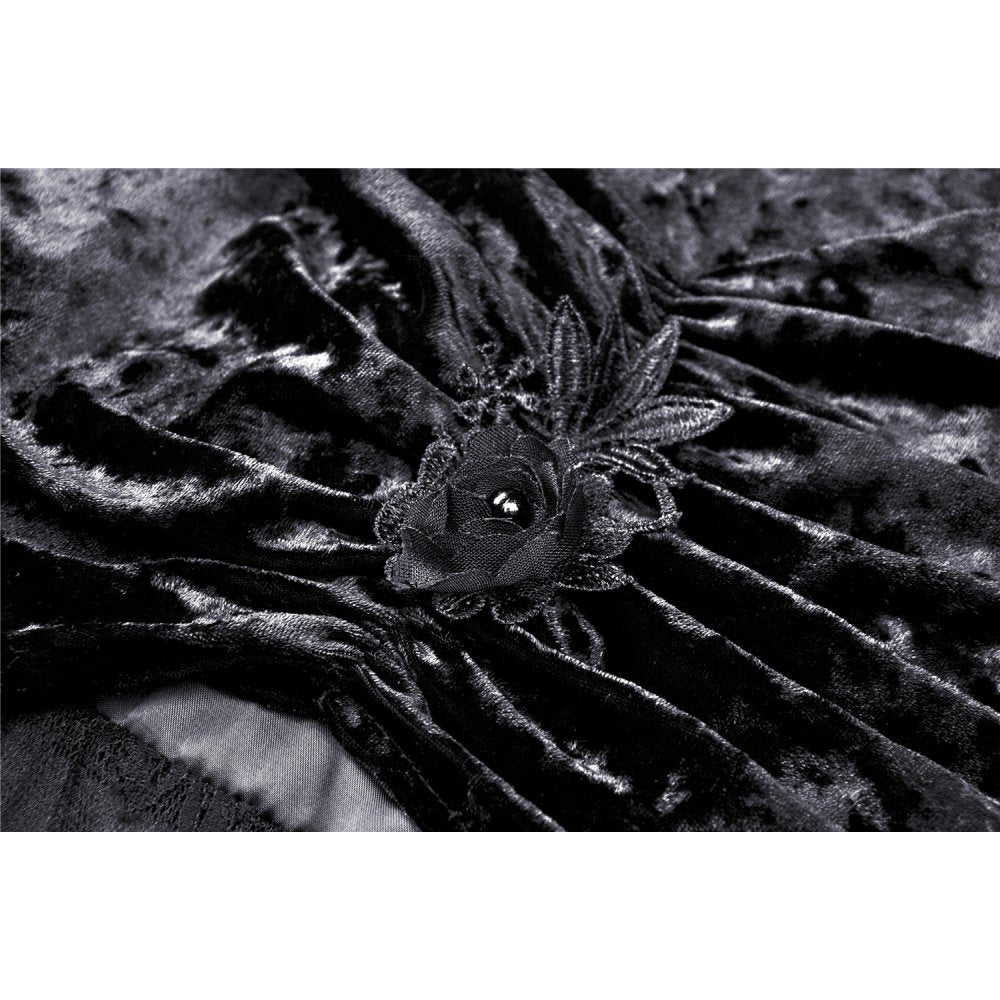 Barocker Rock Dark in Love aus Samt und Tüll