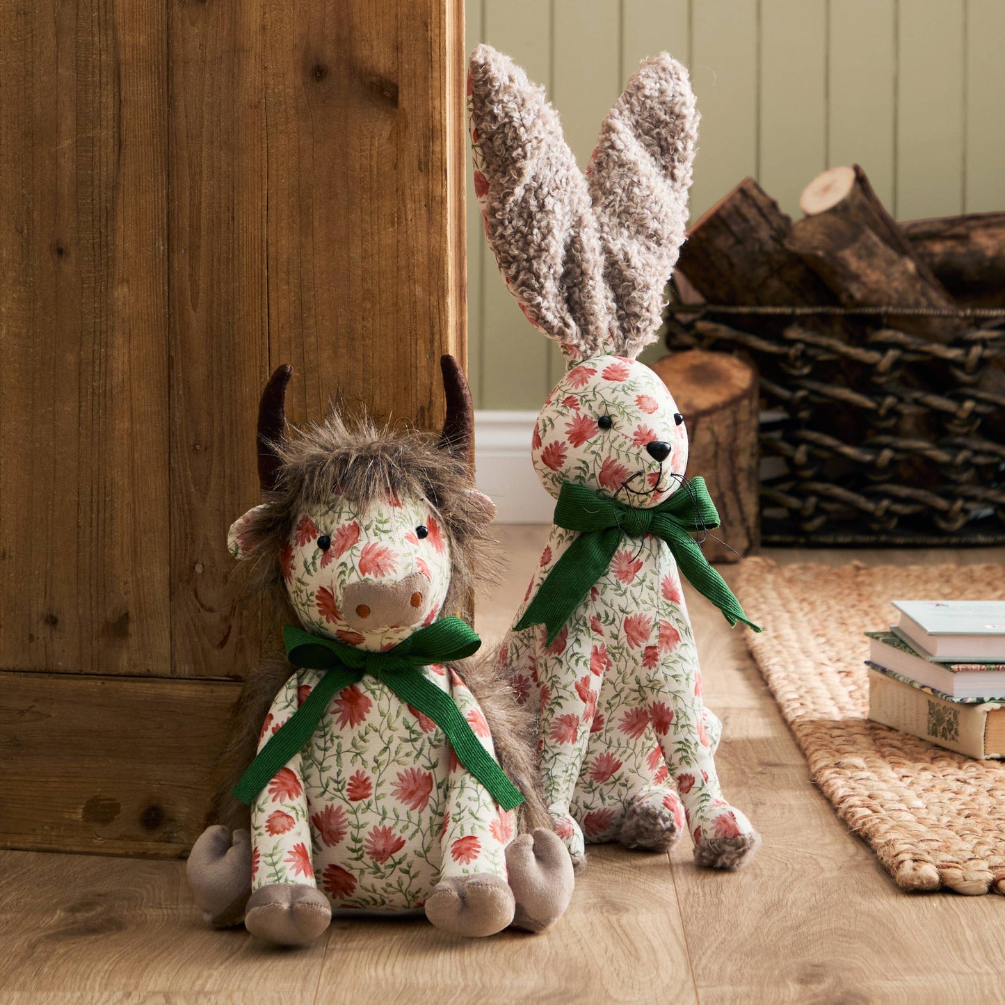 Süßer Dekorativer Türstopper „Hase Hattie“ Landhaus-Stil Ostern 50 cm