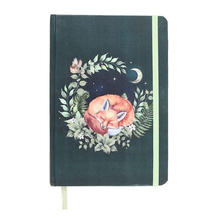 Schlafender Fuchs A5 Notizbuch
