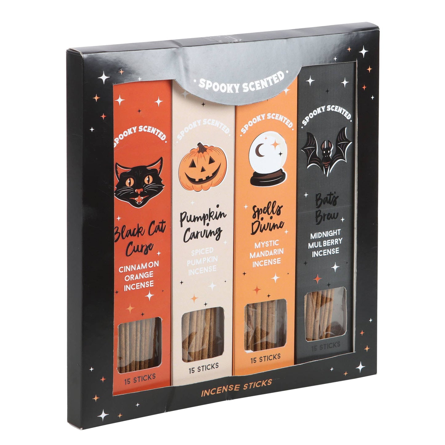 Halloween-Räucherstäbchen-Geschenkset mit gruseligem Duft