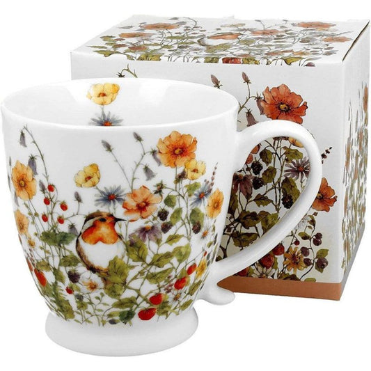 Vintage Duo Tasse mit Fuß Blumenwiese 460 ml
