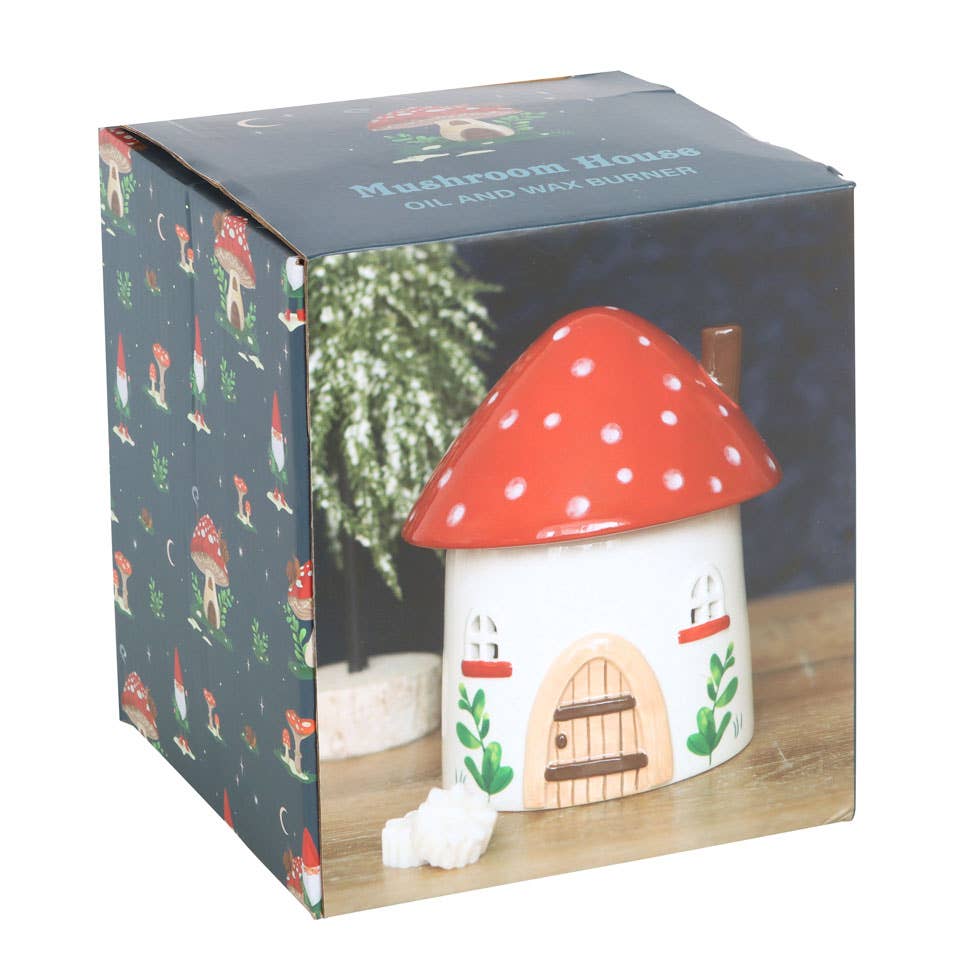 Mushroom House Ölbrenner und Wachswärmer