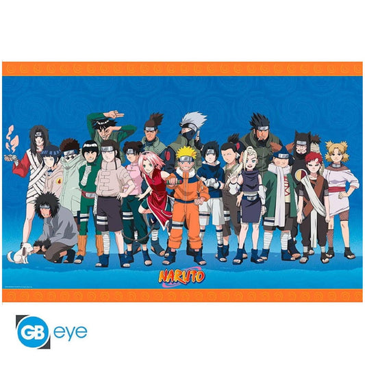 Poster 91,5 x 61 cm Natruto- Konoha Ninjas