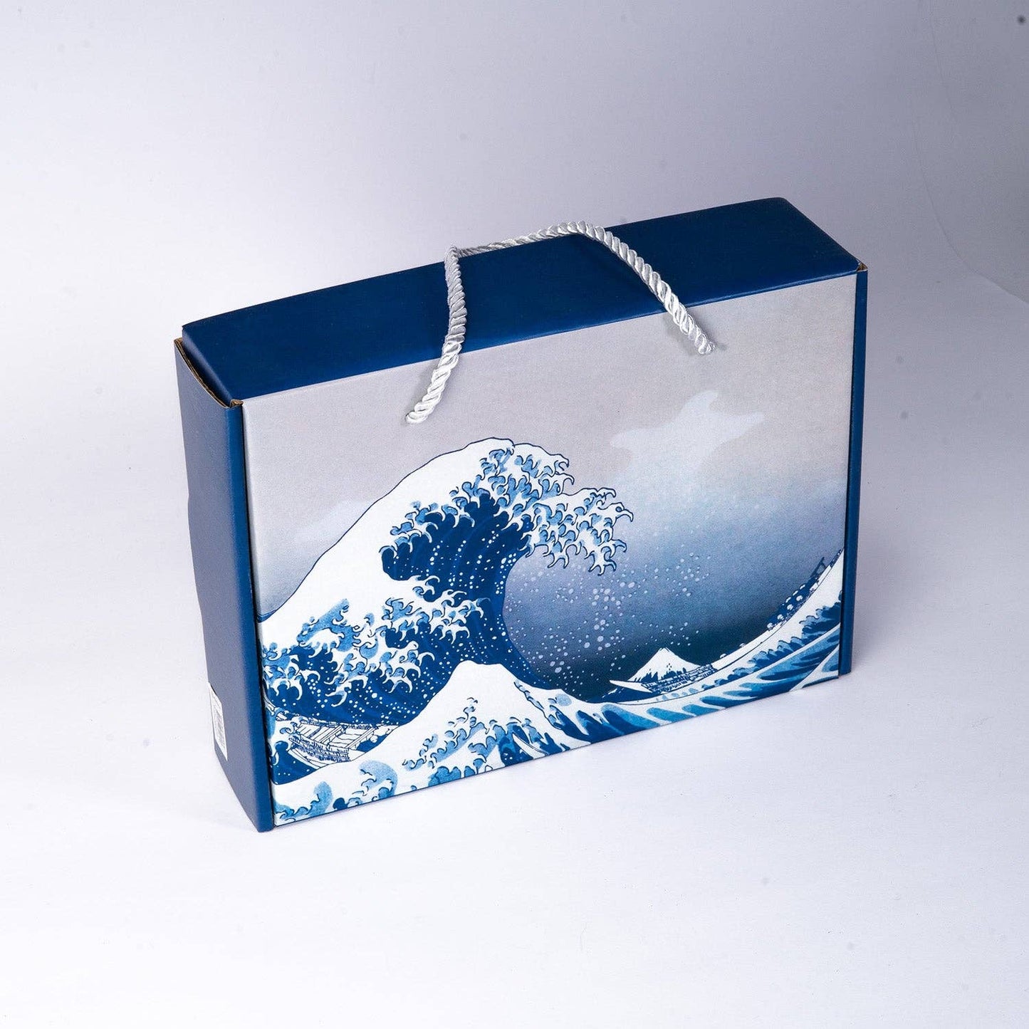 Japanisches Schalen- und Essstäbchen Geschenkset "The big Wave"