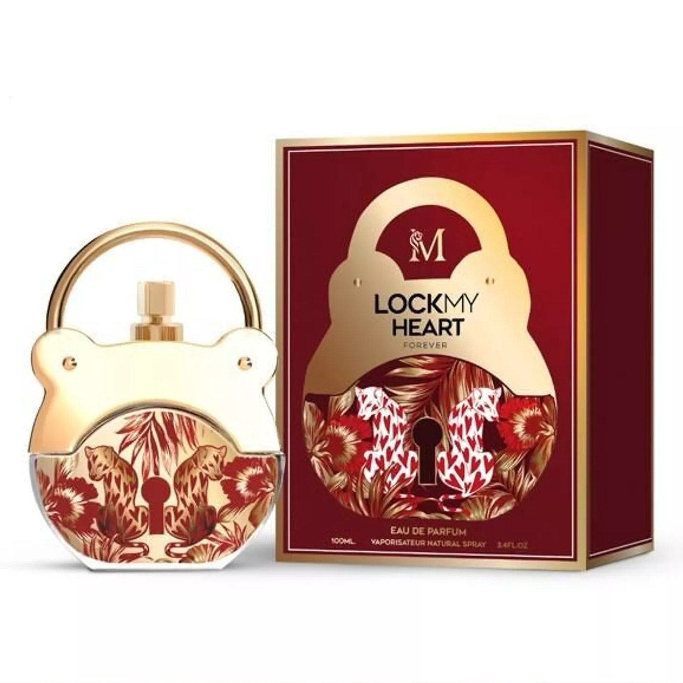 Vintage Parfüm 100 ml "Lock my Heart"