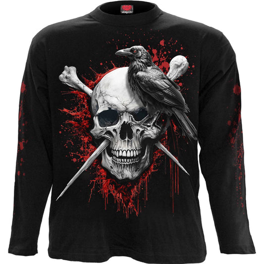 Spiral Longsleeve Langarmshirt "Dead Raven" Herren