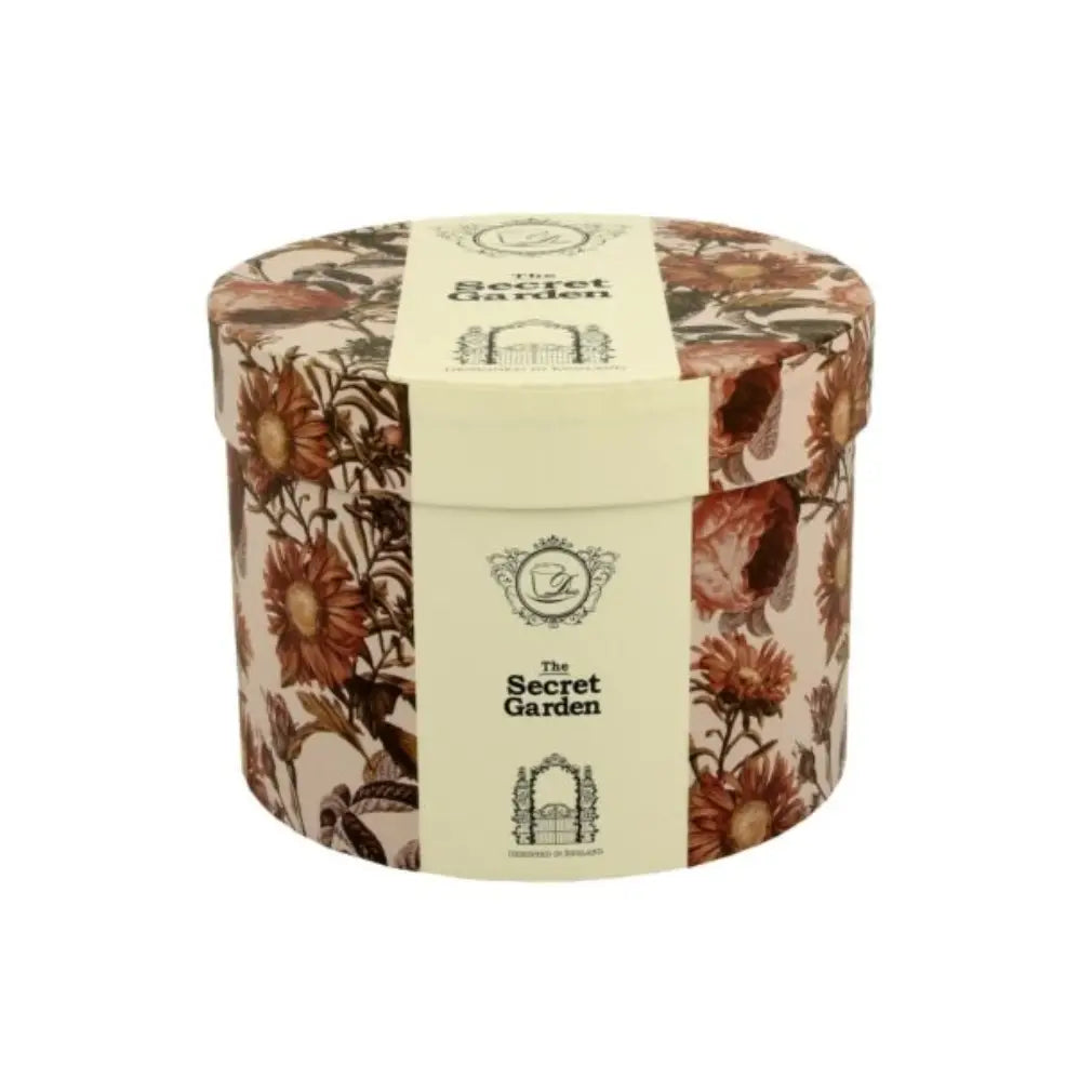 Vintage Duo Faßbecher Peony 430 ml Pfingstrose mit Teesieb