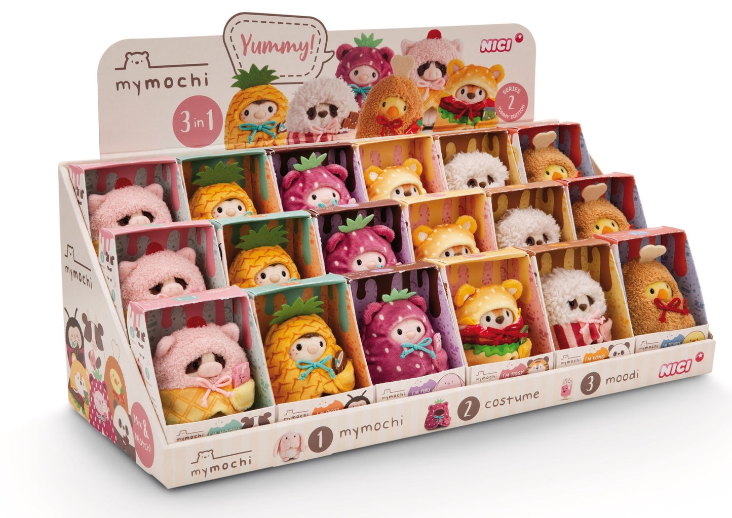 Nici Kuscheltier Marienkäfer Dozz 8cm MyMochi