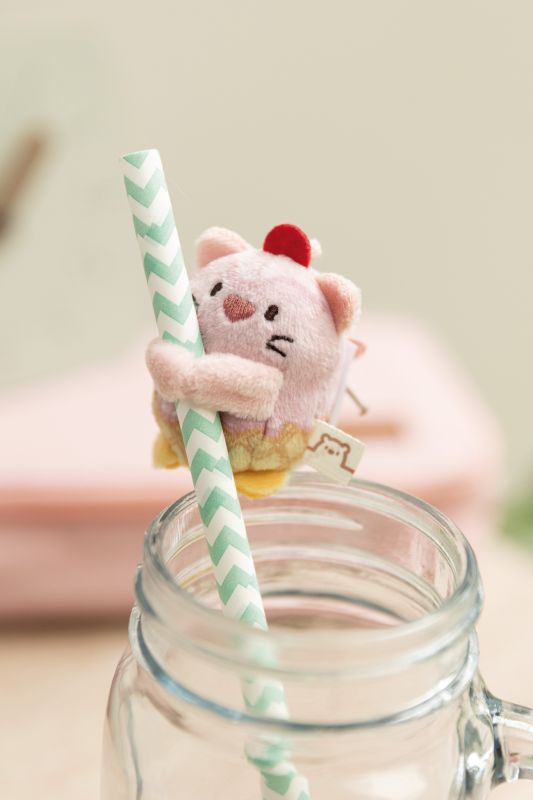 Nici Kuscheltier Anhänger Katze Angy Softeis 5 cm