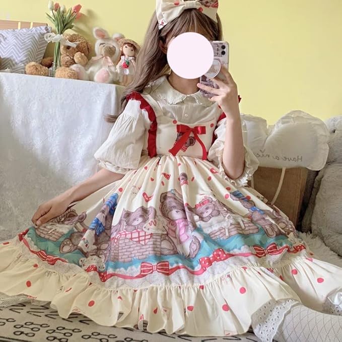 Sweet Lolita "Teddys" JSK mit Volant