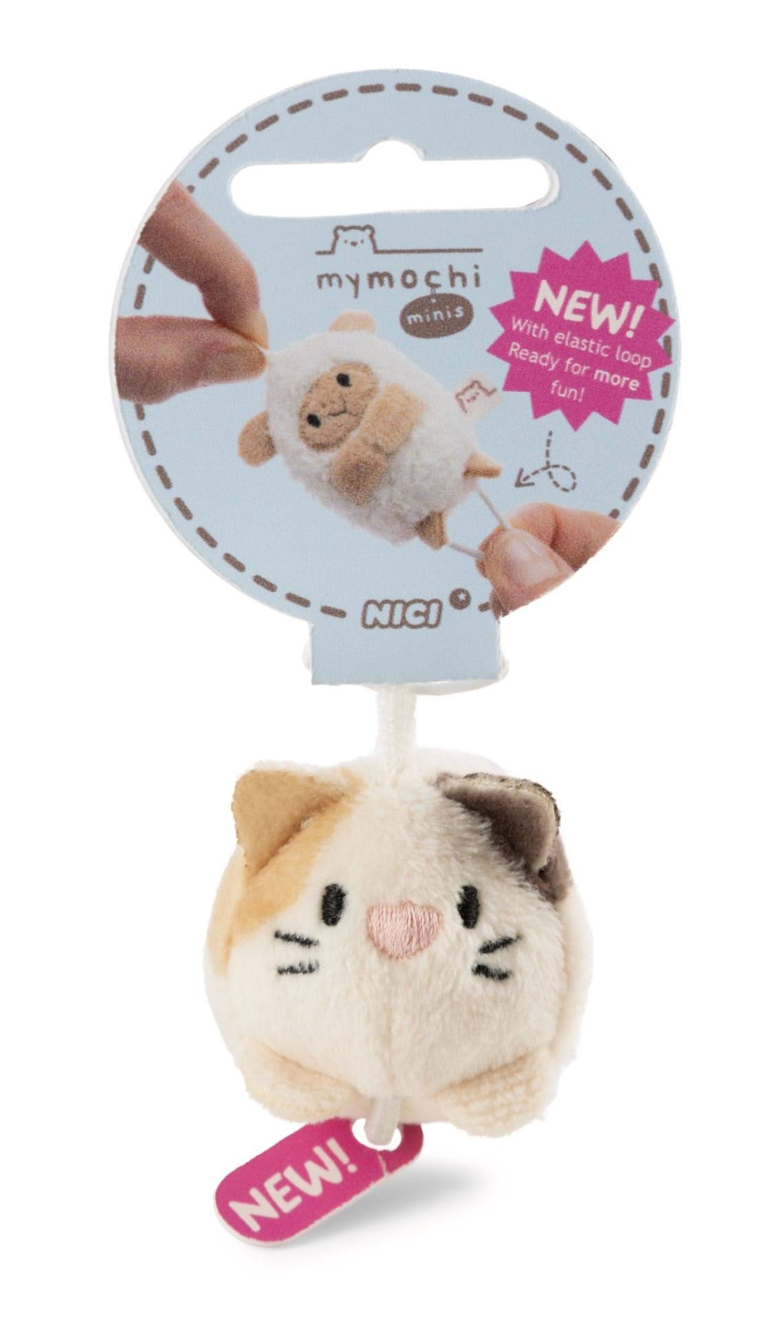 Nici Kuscheltier Anhänger mymochi minis Katze Angy liegend