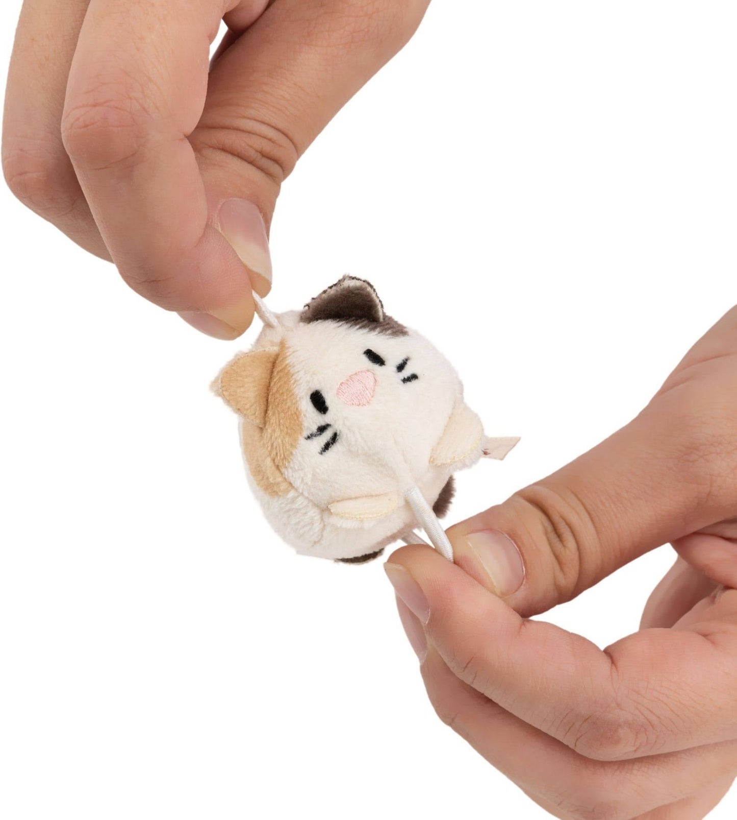 Nici Kuscheltier Anhänger mymochi minis Katze Angy liegend