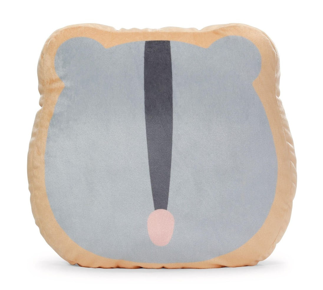 Nici mymochi Kuscheltier 3D Dekokissen KHamster Shai mit Tasse