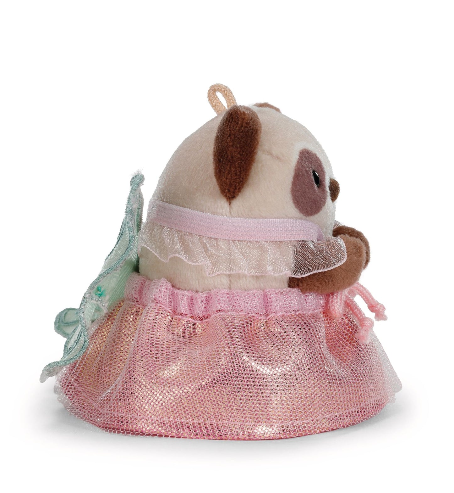 Nici Kuscheltier Set Waschbär Rakuma mit Zauberstab u. Feenkostüm