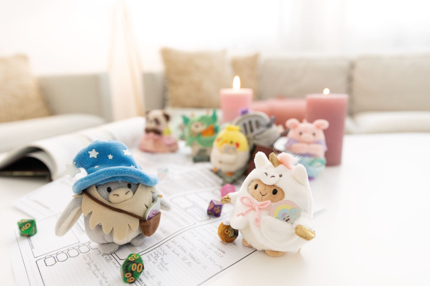 Nici Kuscheltier Set Esel Earl mit Zaubertrank u. Zaubererkostüm