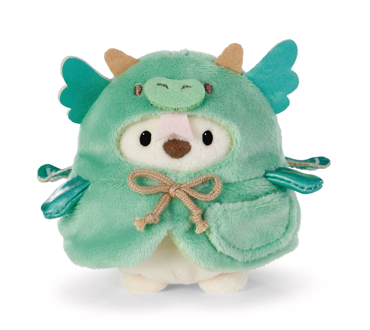 Nici Kuscheltier Set Eisbär Snono mit Flamme u. Drachenkostüm