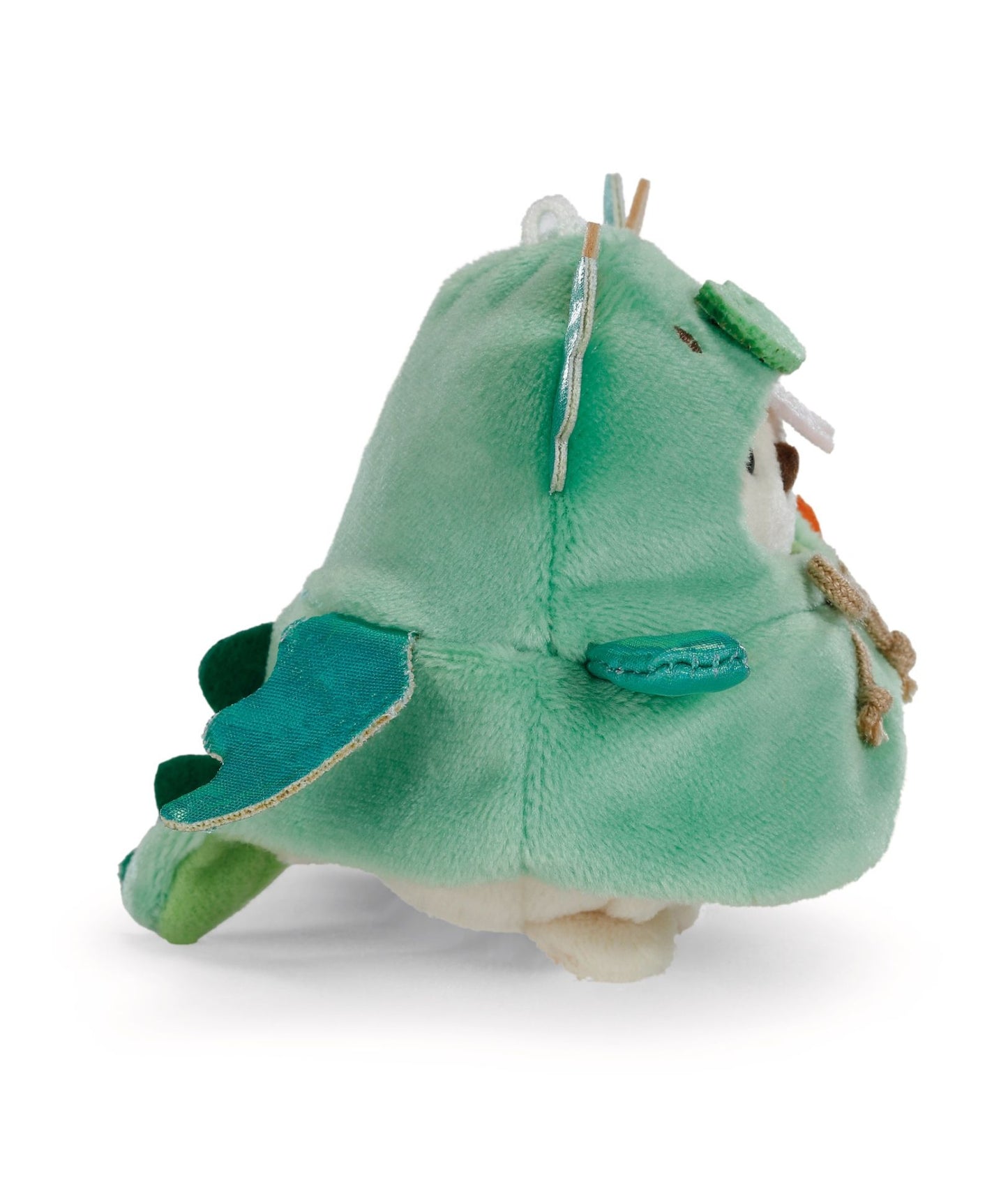 Nici Kuscheltier Set Eisbär Snono mit Flamme u. Drachenkostüm