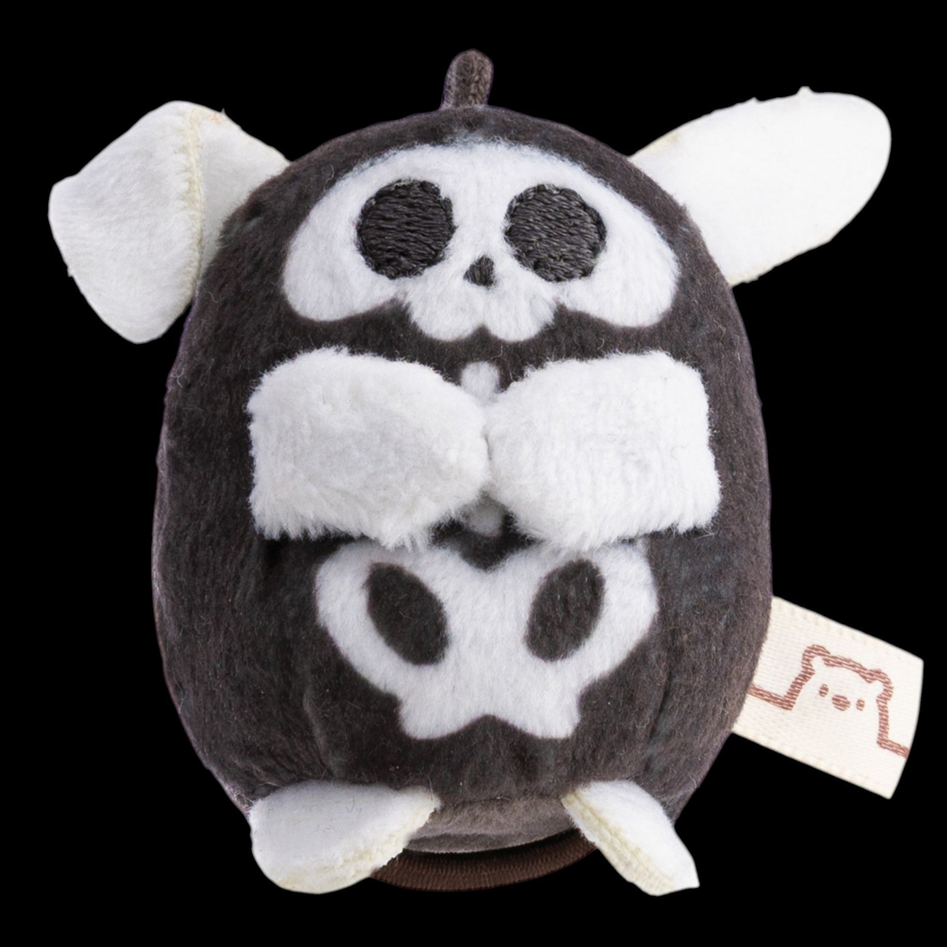 mymochi minis Hase Piboo Skelett – Rückansicht Skelett-Motiv