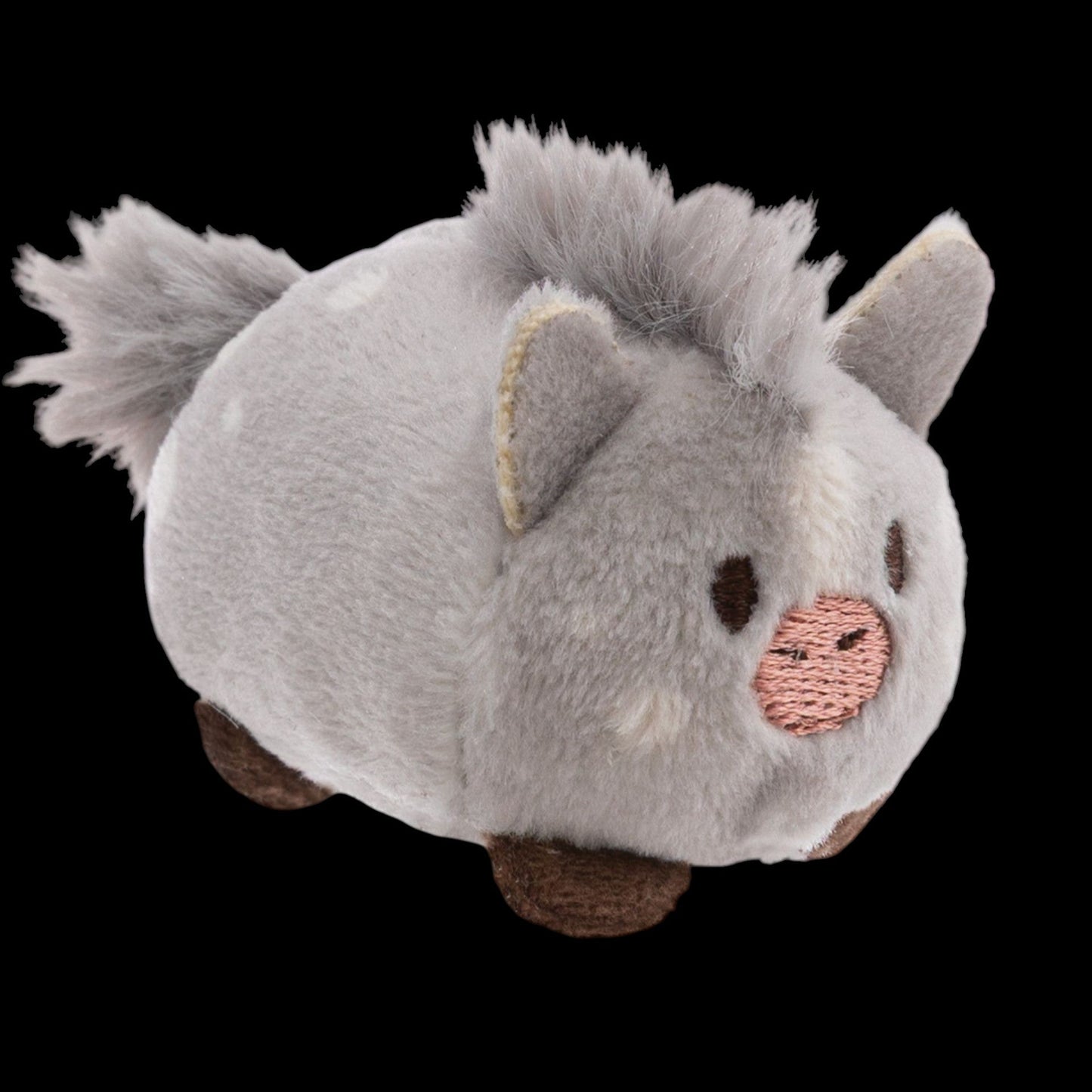 mymochi minis Pony Hoppi – Frontansicht grau
