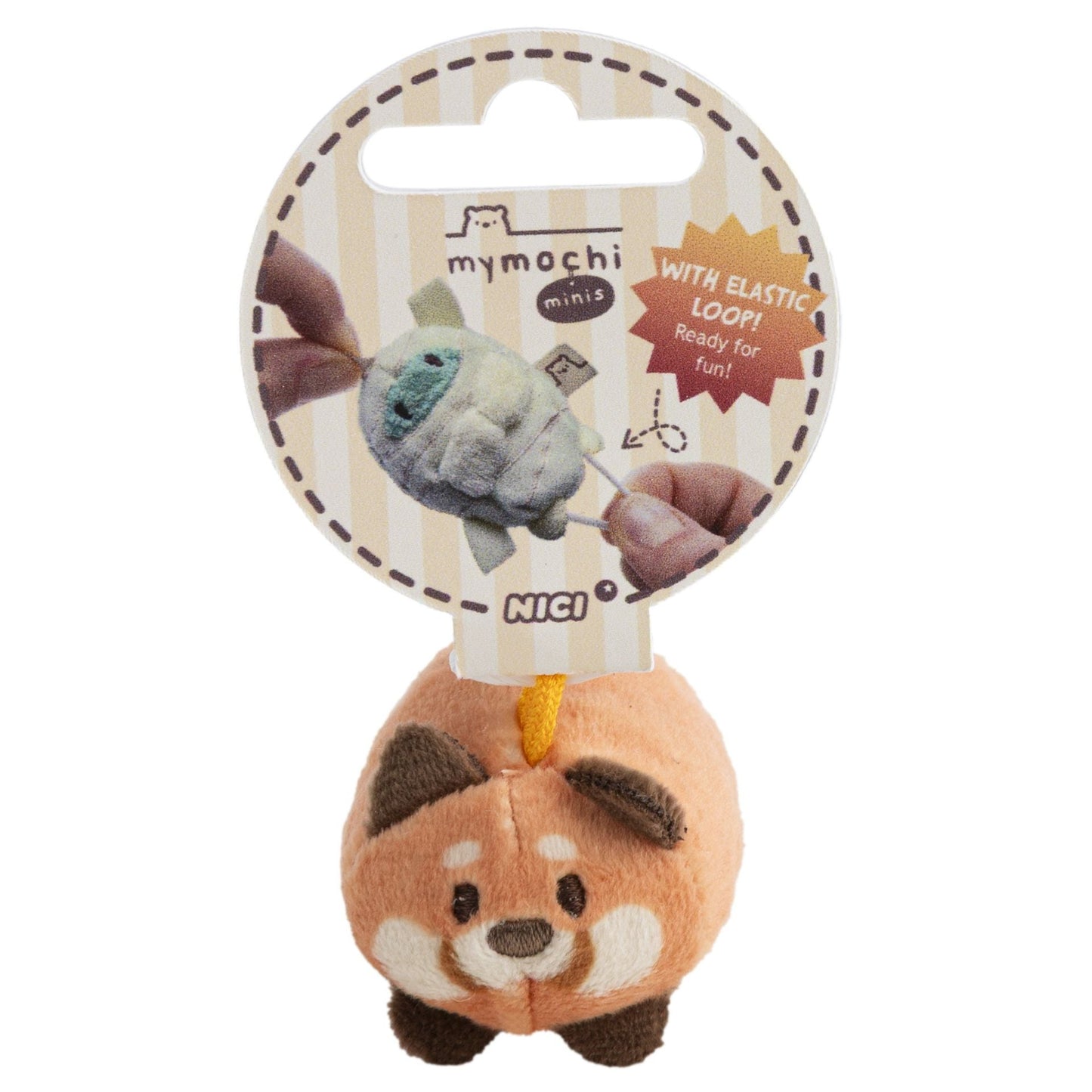 mymochi minis Roter Panda Akai – Lifestyle mit Lichterkette