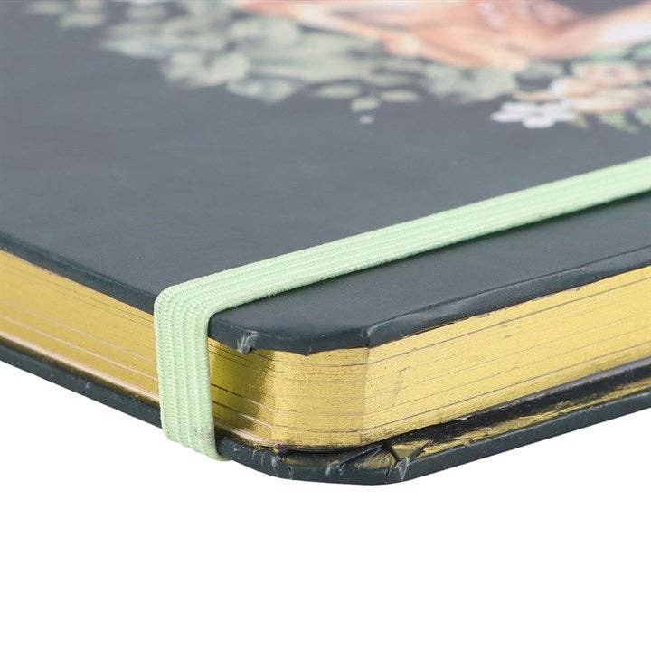 Grünes Rehkitz A5 Notizbuch