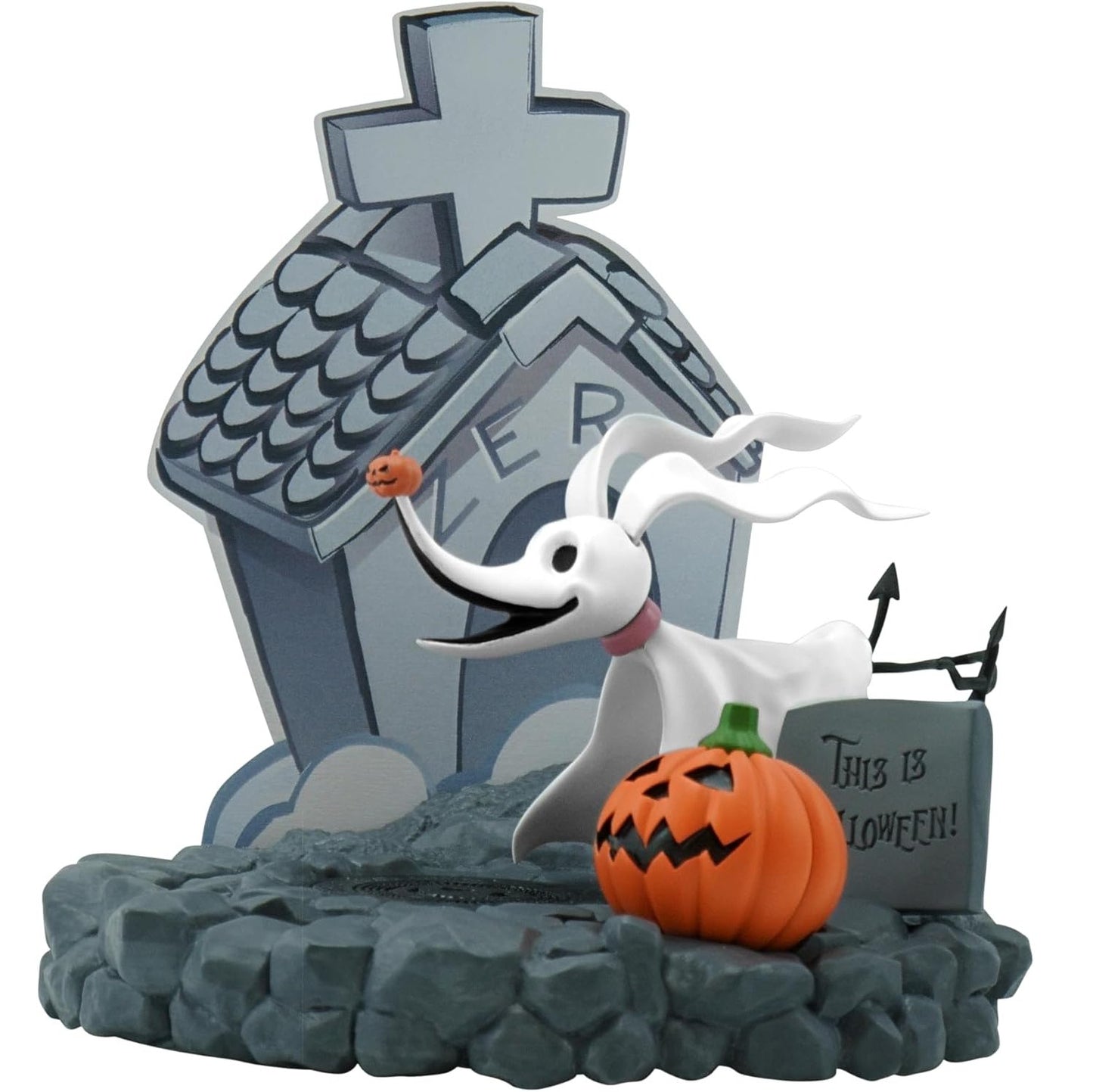Dekofigur kleiner Hund Zero aus "The Nightmare before Christmas"