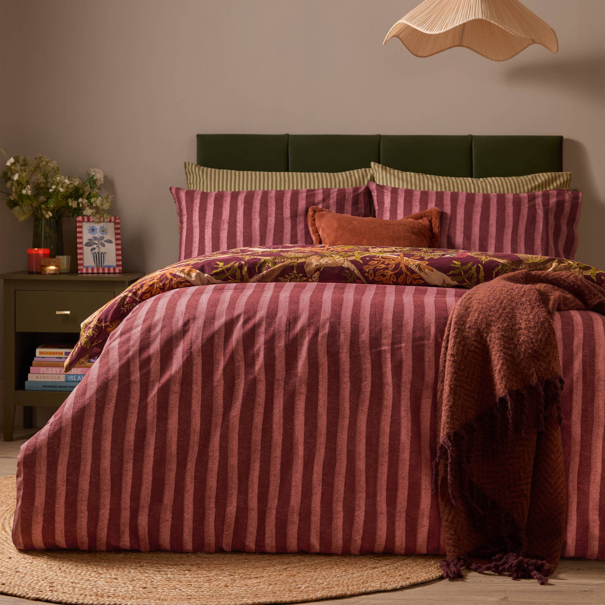 Herbstliches Bettwäsche Set Riva Home Waldzauber "Nya Woodland"