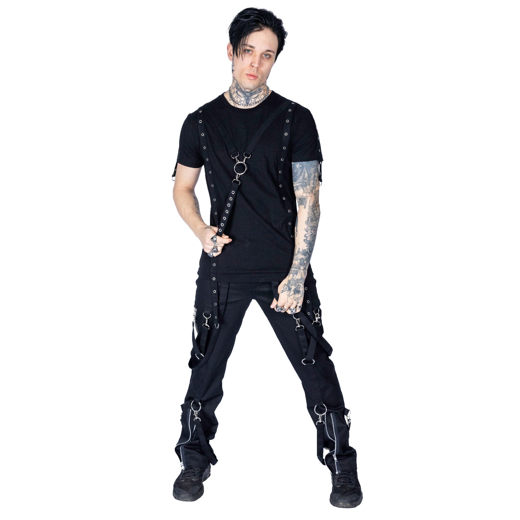 Gothic T-Shirt – Model Ganzkörper