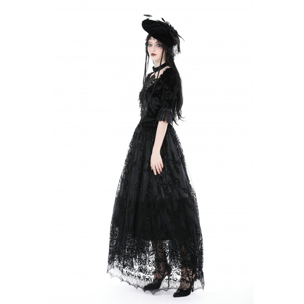 Barocker Rock Dark in Love aus Spitze