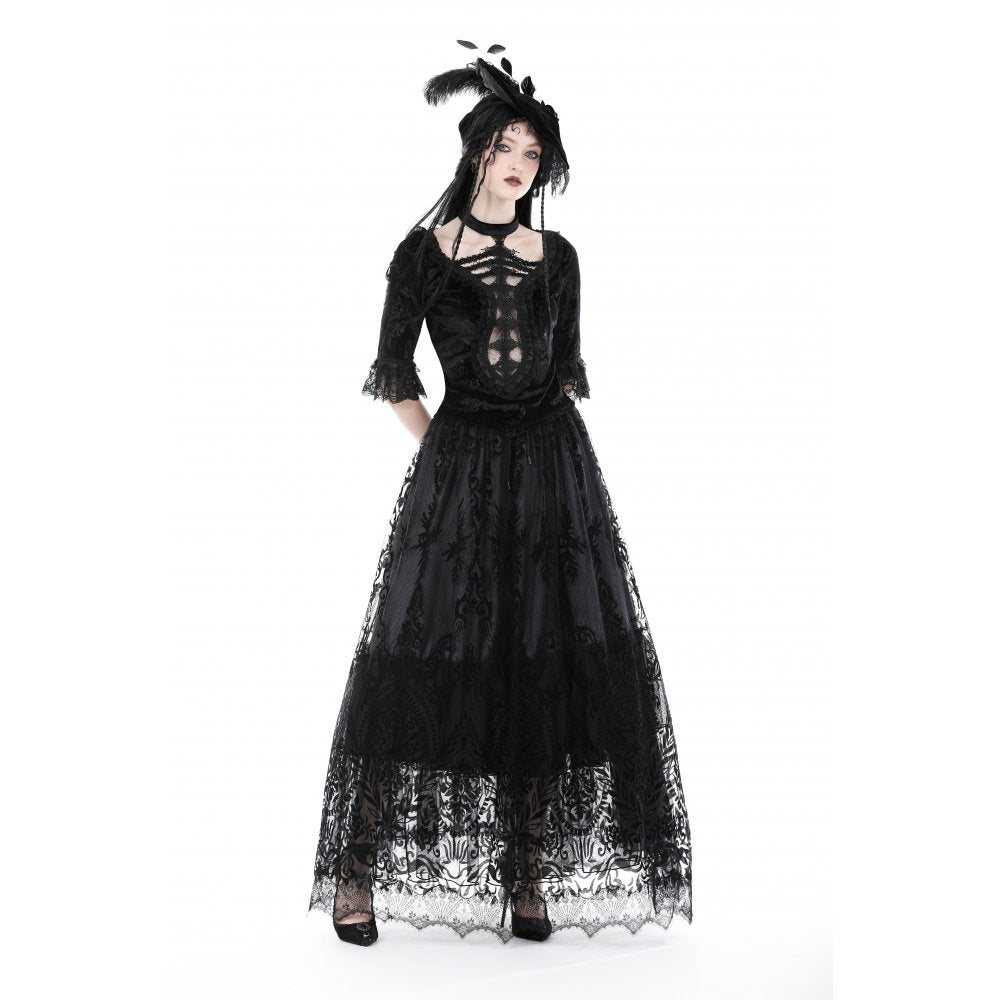 Barocker Rock Dark in Love aus Spitze
