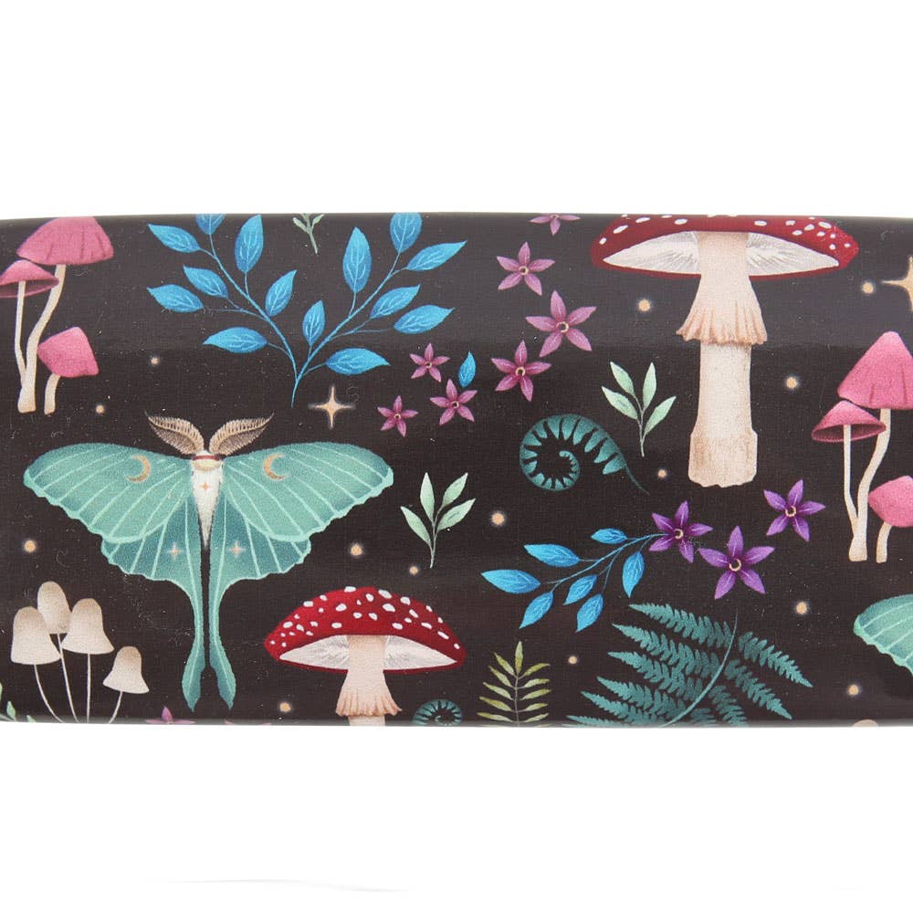 Brillenetui mit Dark Forest-Print vintage
