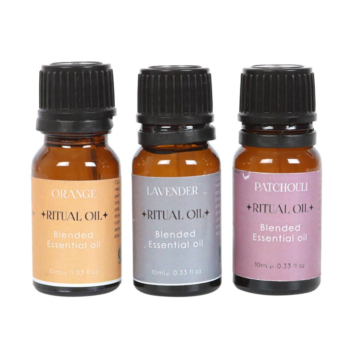 Stress Less Ritual Oil Set – Lifestyle Seitenansicht