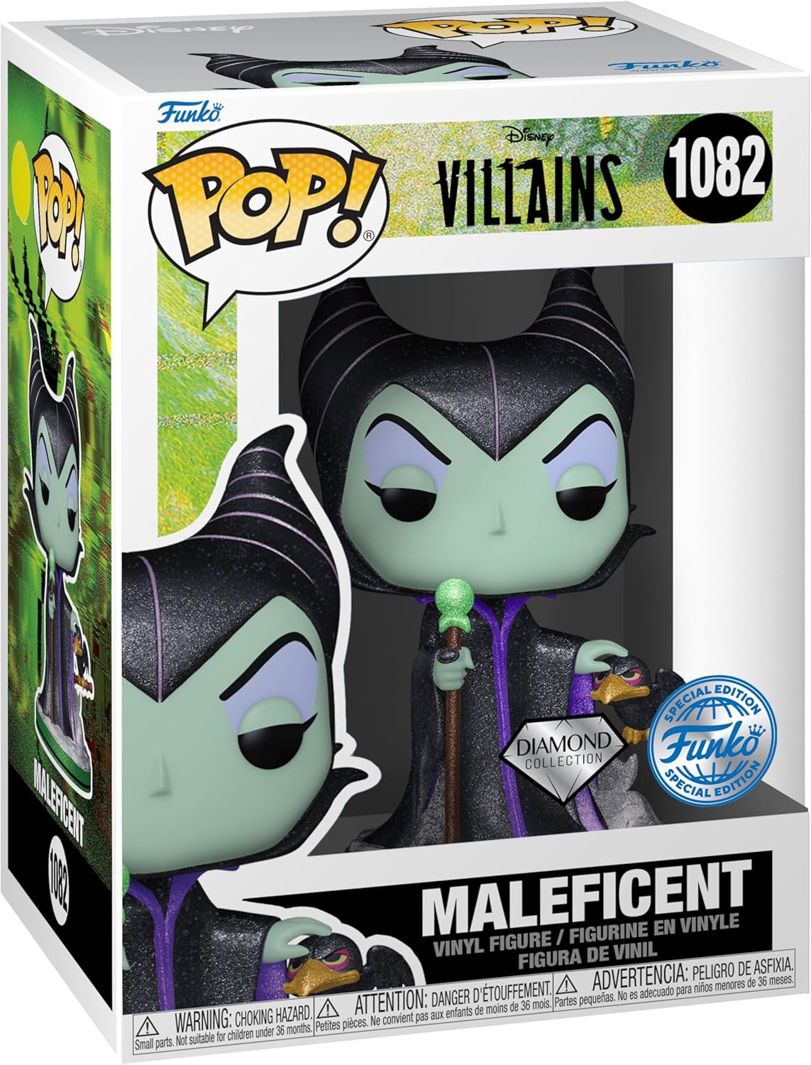 Disney POP! & Tee Vinyl Figur & T-Shirt Set Disney Villains Maleficent Größe M